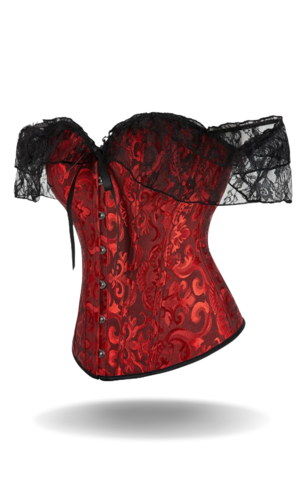 Bustier Corset Pirate à Motif