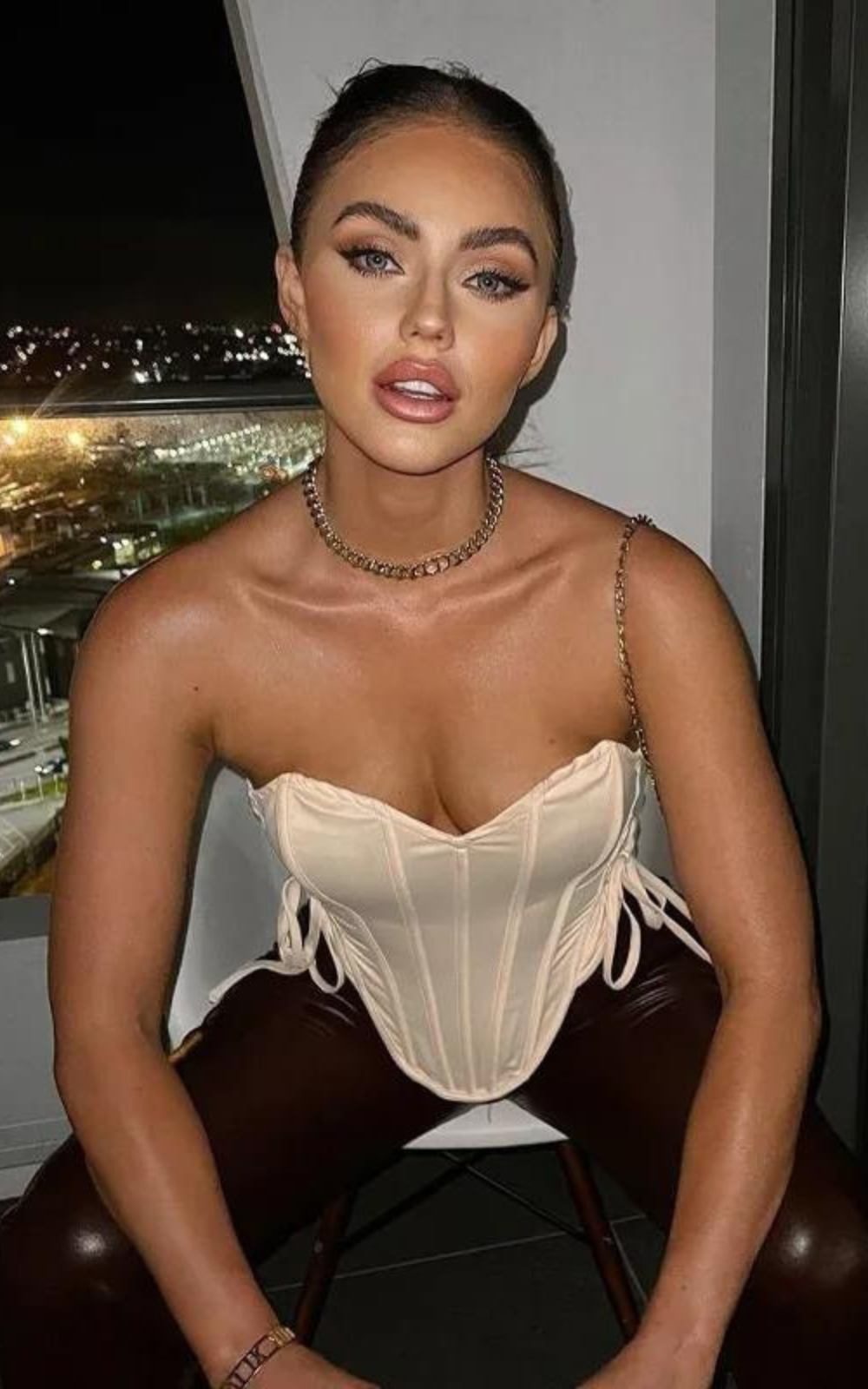 Corset Blanc Streetwear