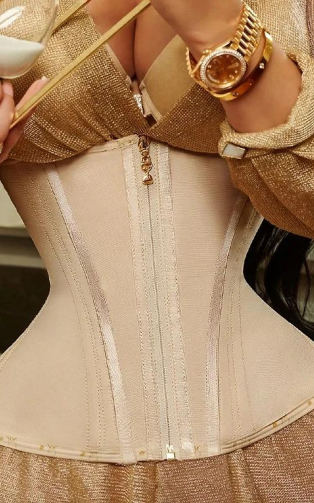 Corset Blanc Minceur