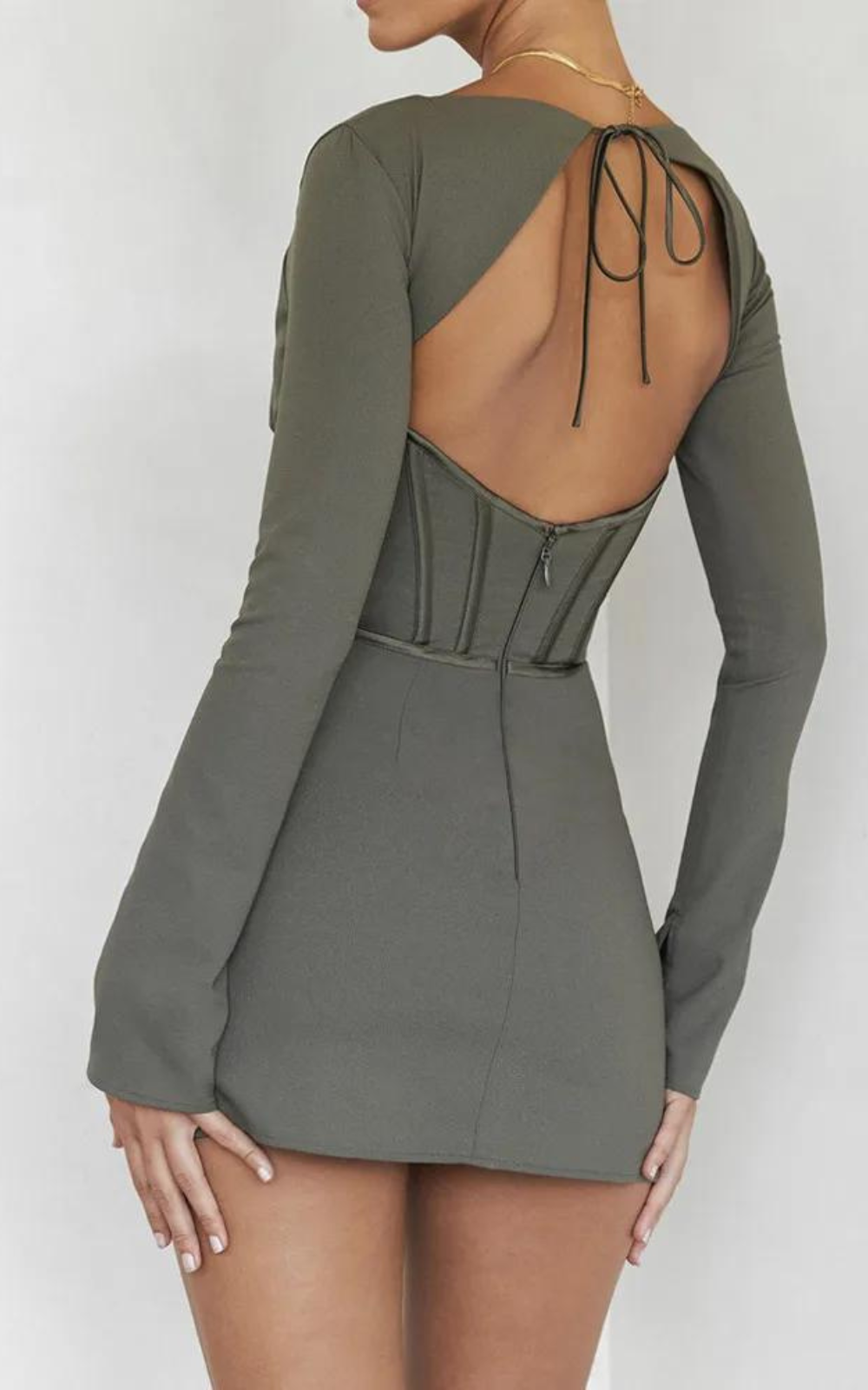 Robe Corset Vert
