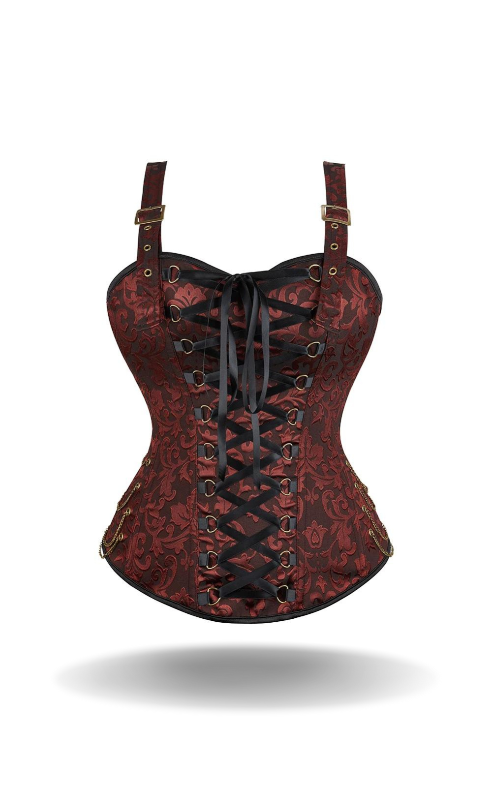 Corset Marron avec Bretelles