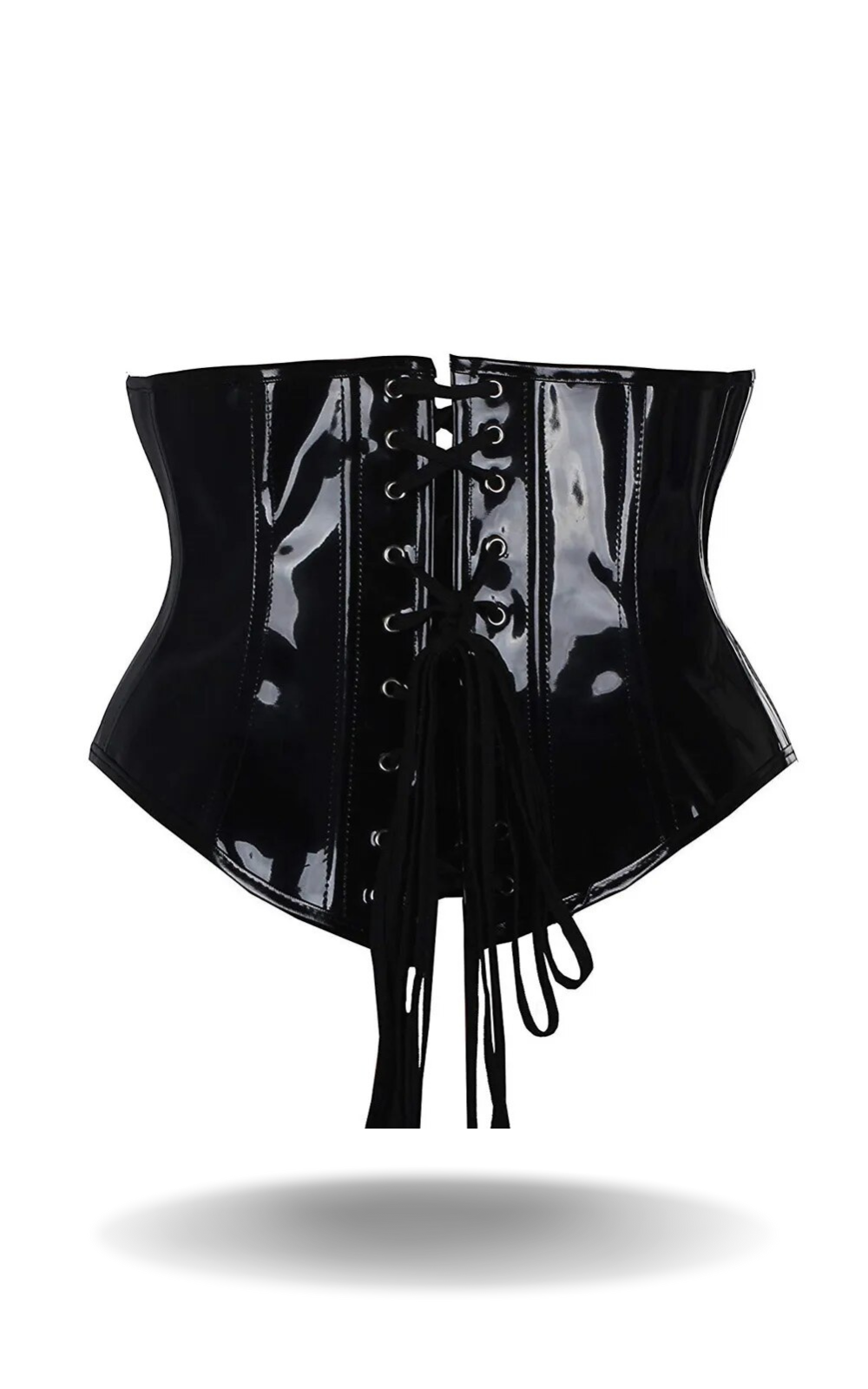 Latex Corset à Lacets