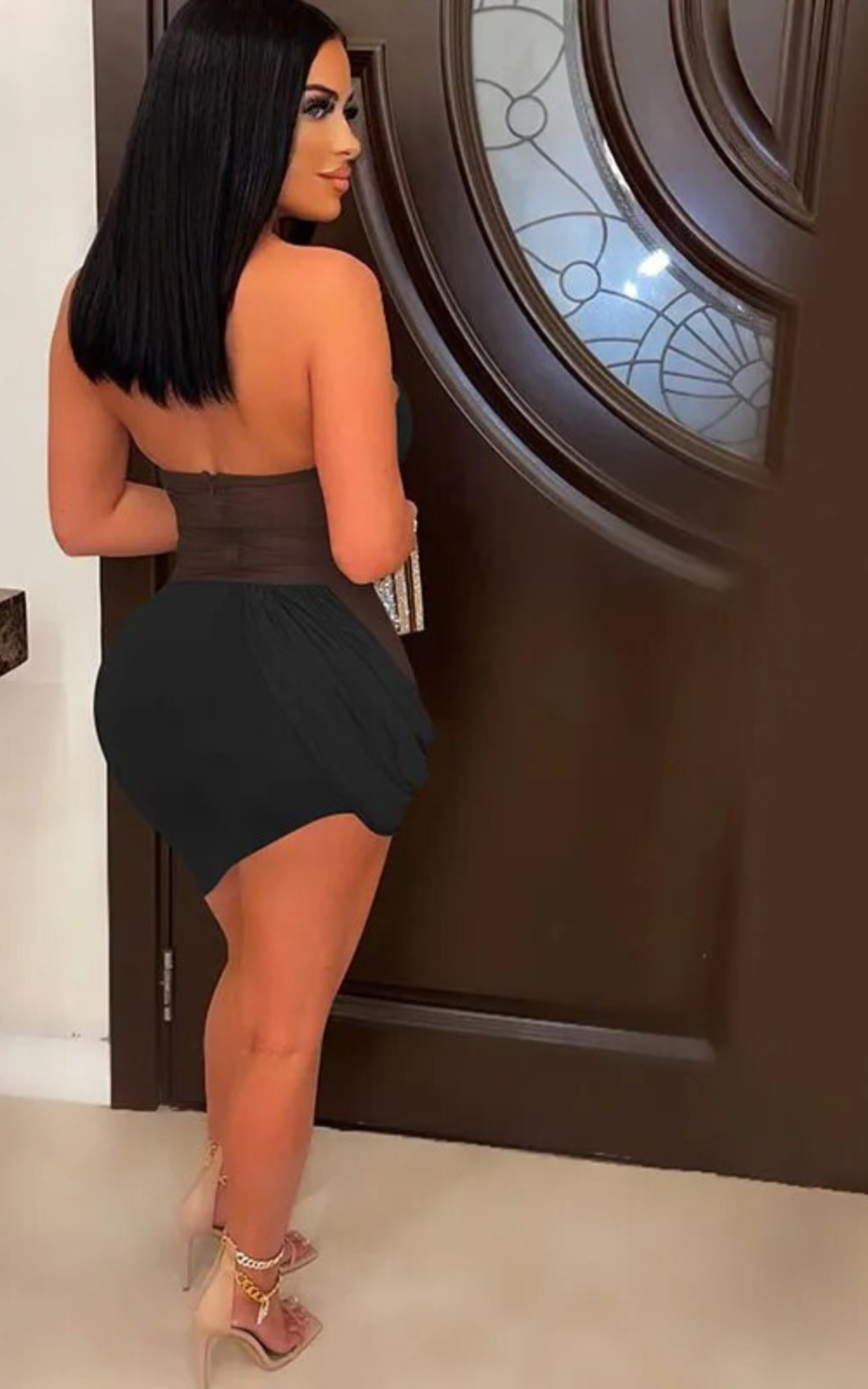 Robe Corset Demi Col