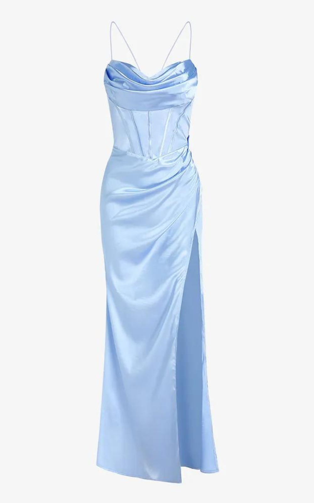 Corset Satin Robe