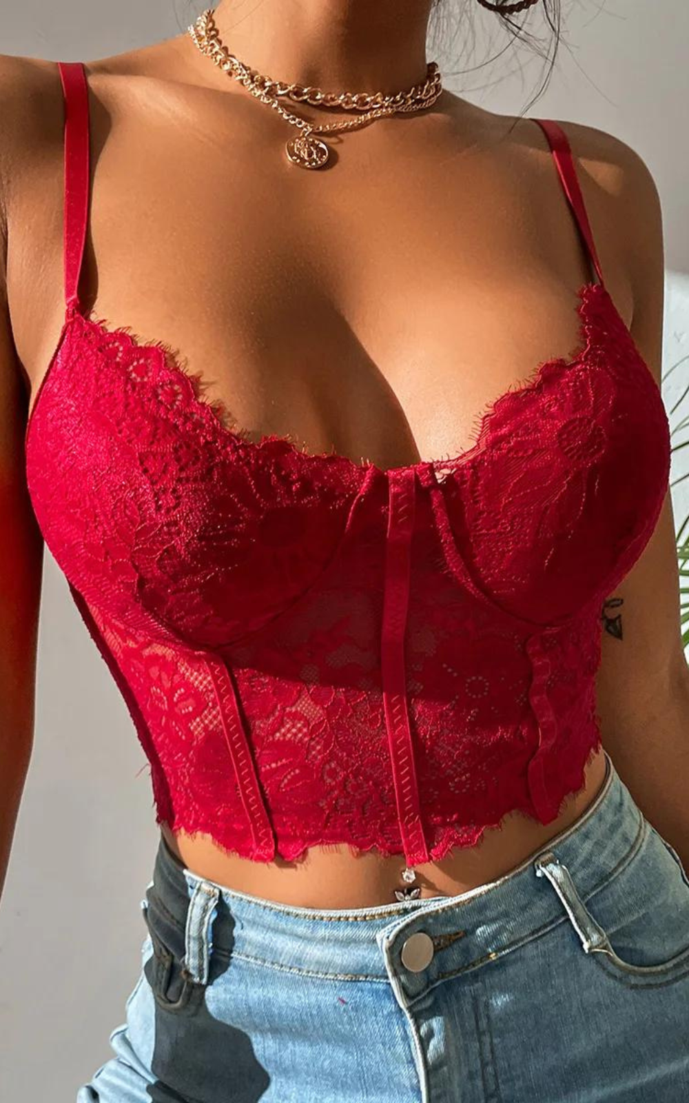 Corset Sexy Rouge