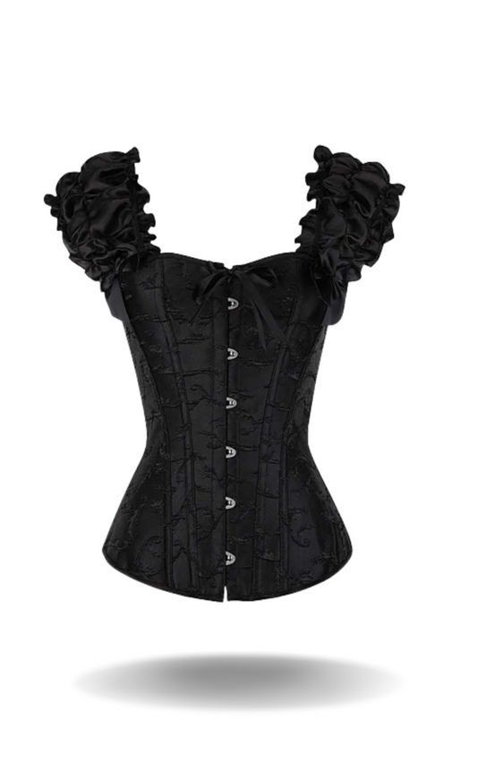 Bustier Corset Volant