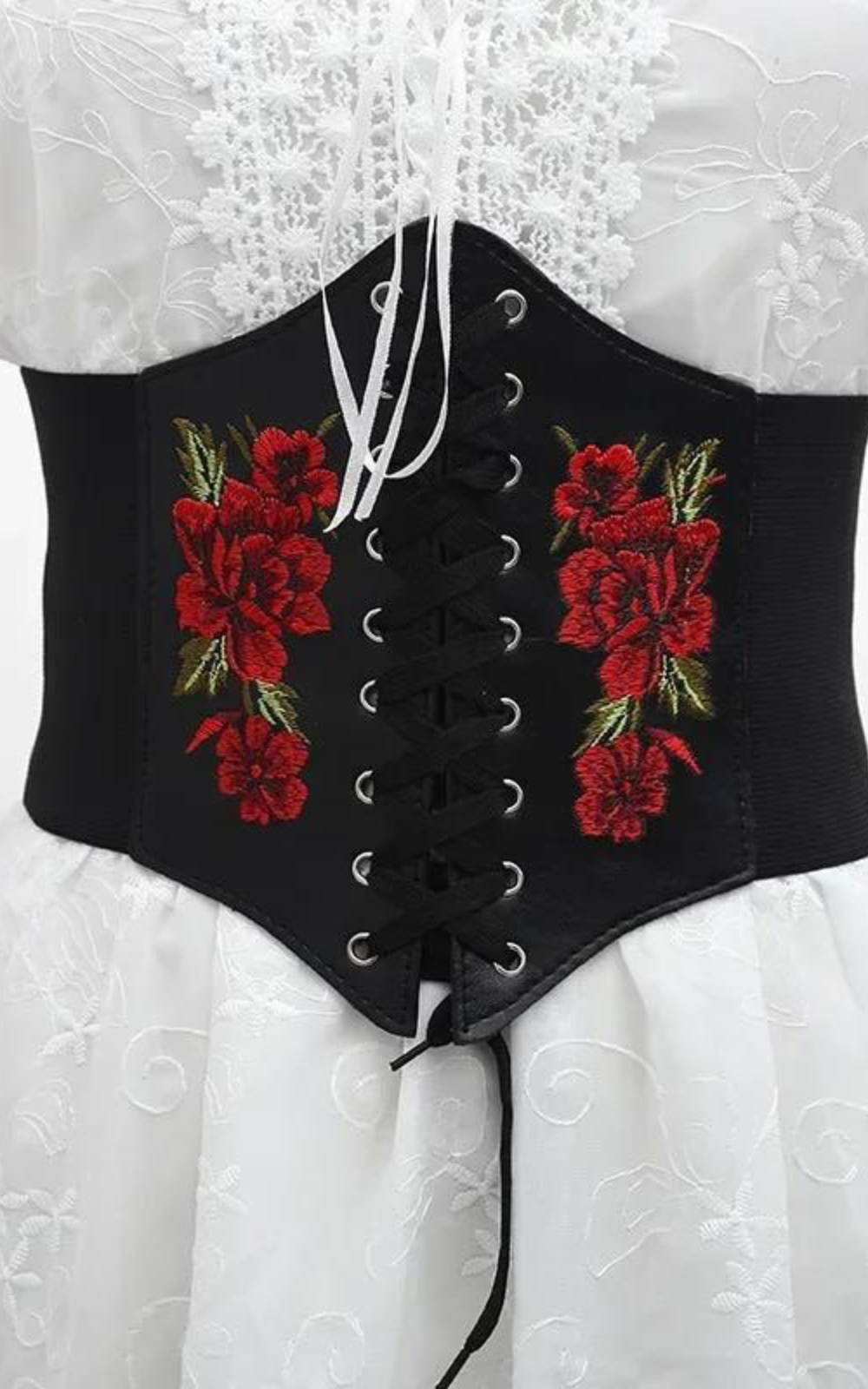 Top Corset Fleuri