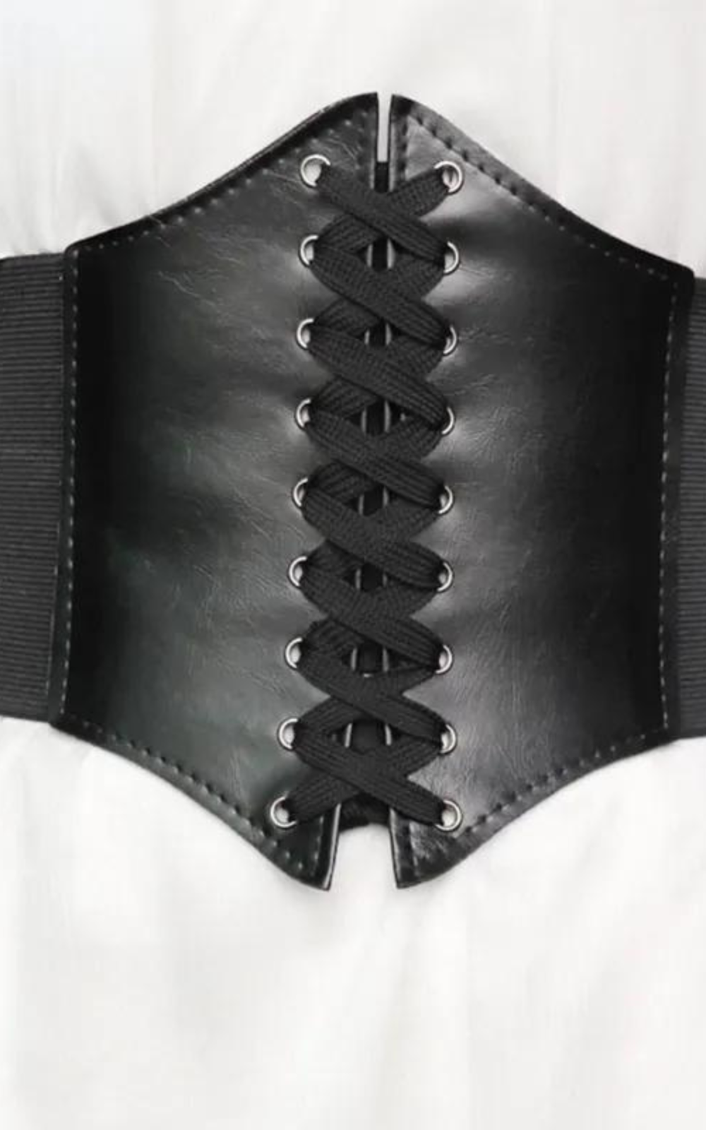 Corset Noir Ceinture