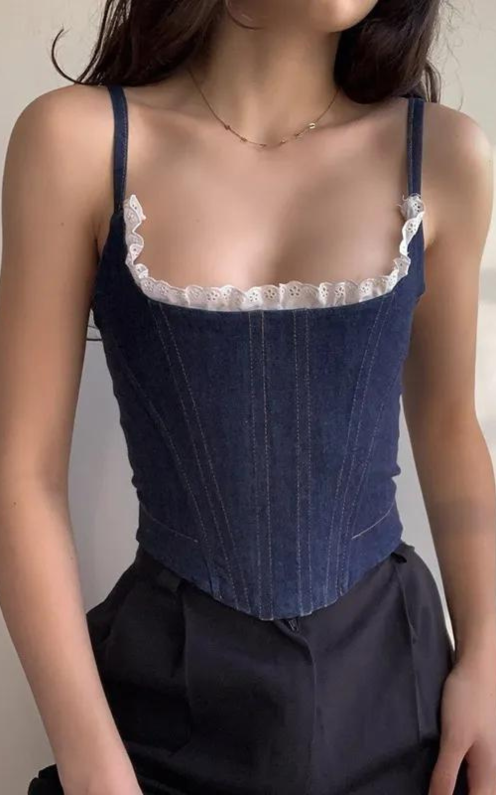 Bustier en Jean