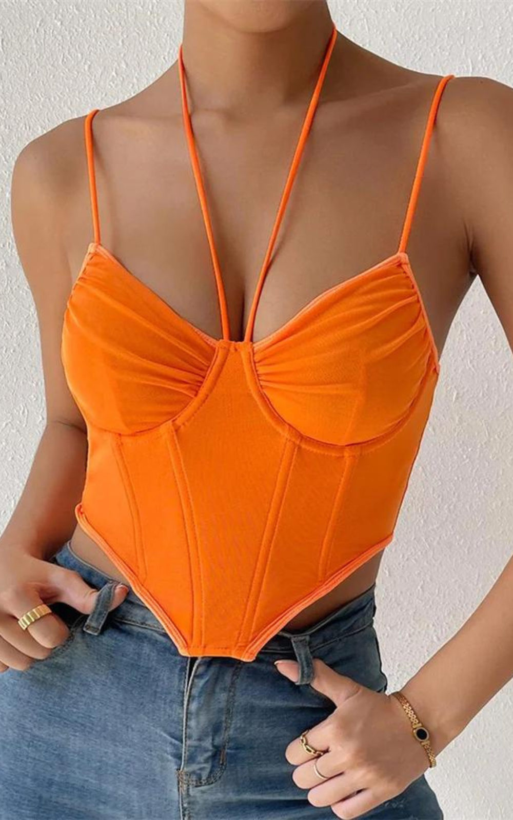 Bustier Corset Orange