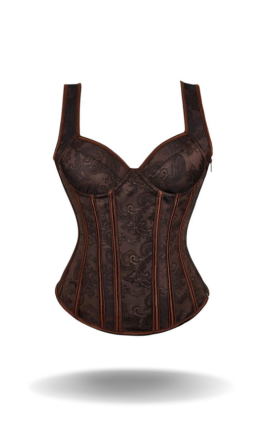 Bustier Marron