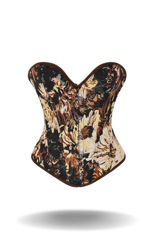 Bustier Corset Marron