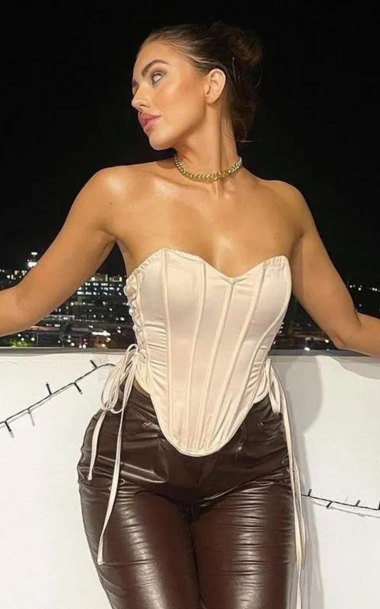 Corset Blanc Streetwear