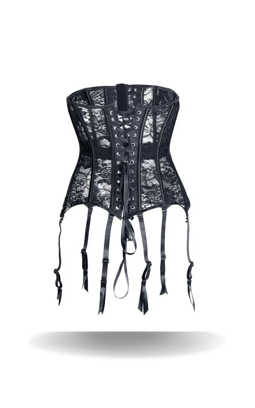 Corset Porte Jarretelle Taille Haute