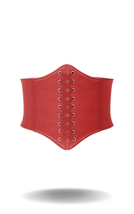 Corset Rouge Ceinture