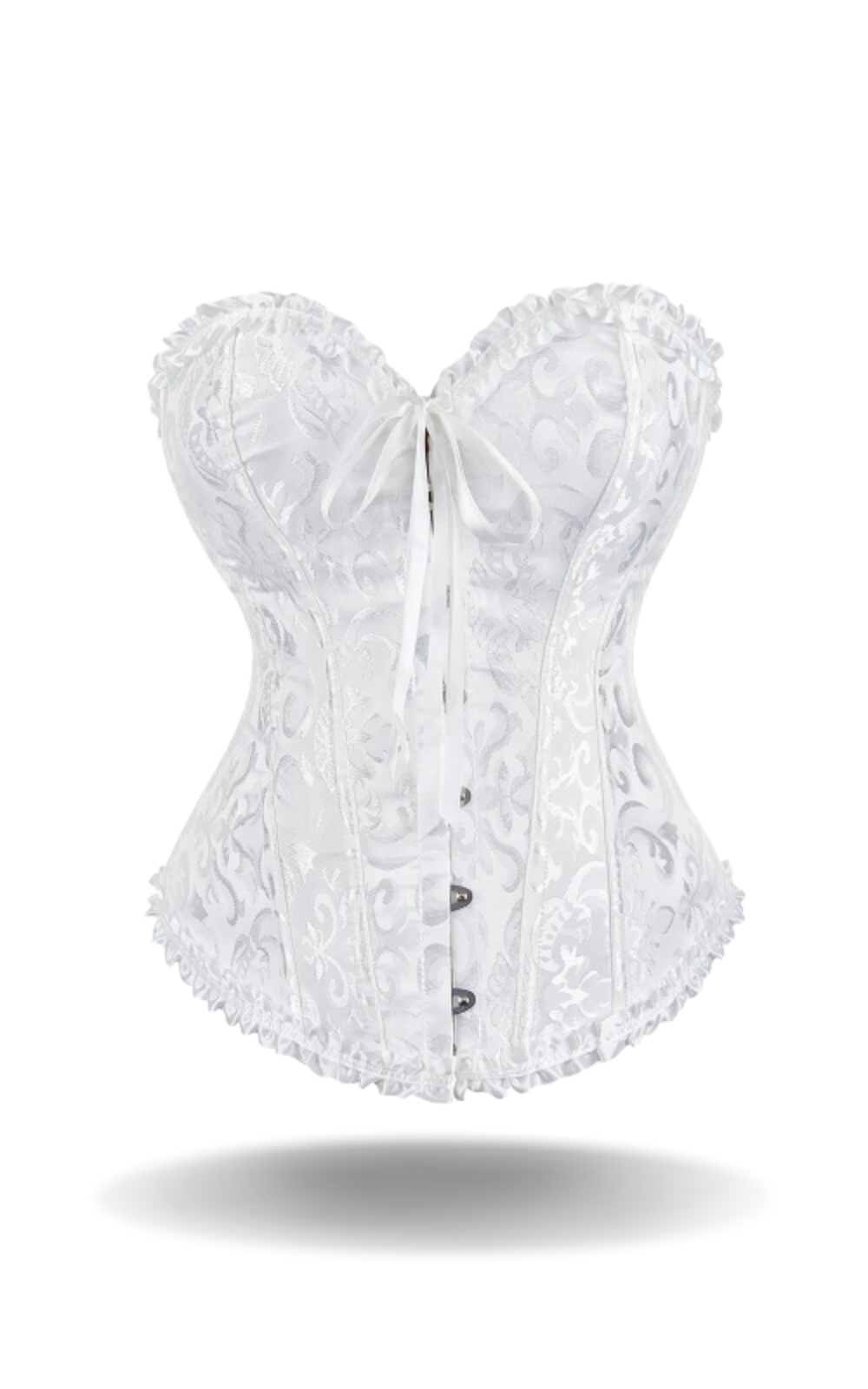 Corset Blanc Bustier