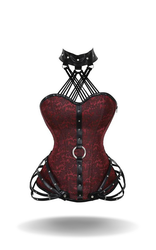 Corset Rouge Gothique Femme