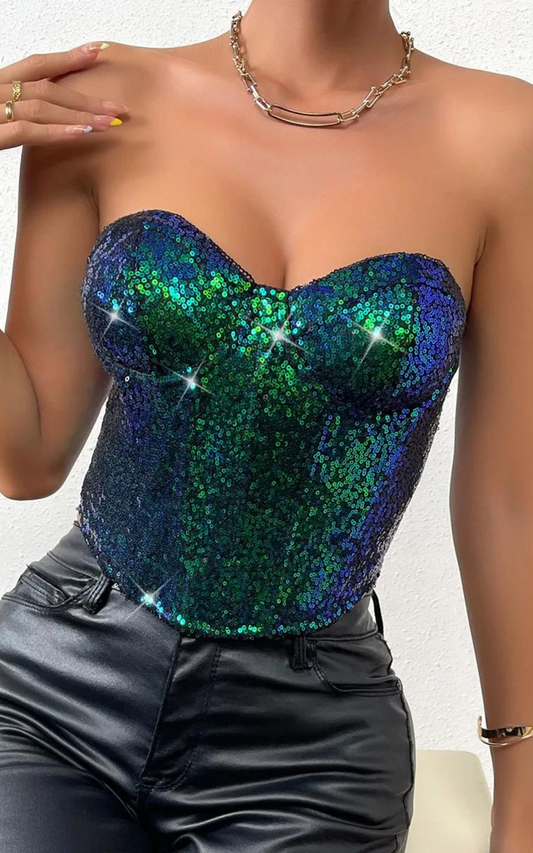 Bustier Corset Strass