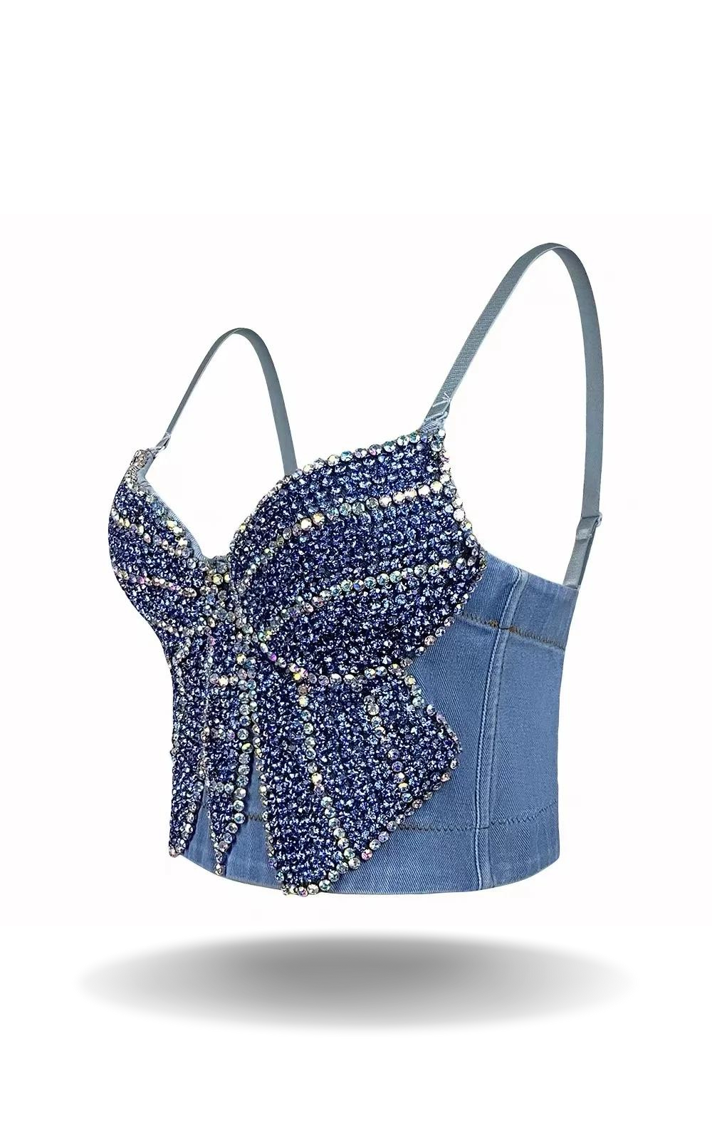 Corset en Jean Papillon