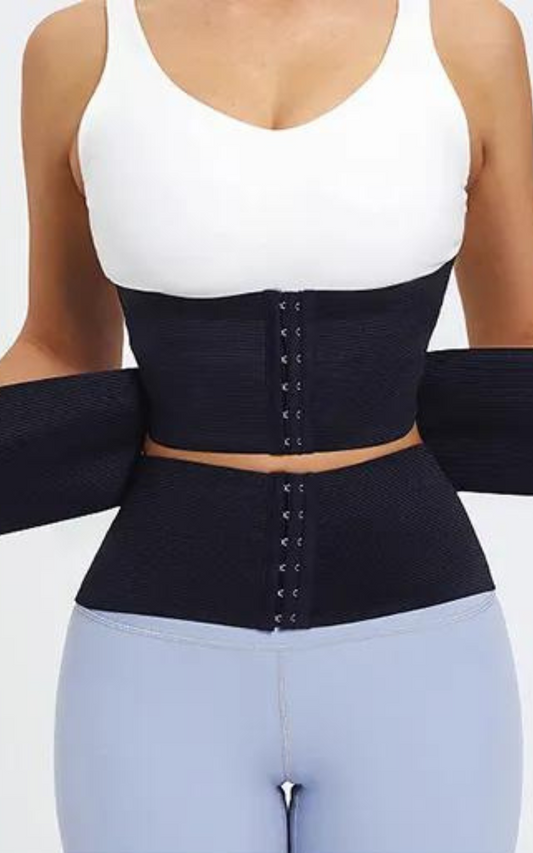 Corset Ventre Plat Ceinture en Deux Parties