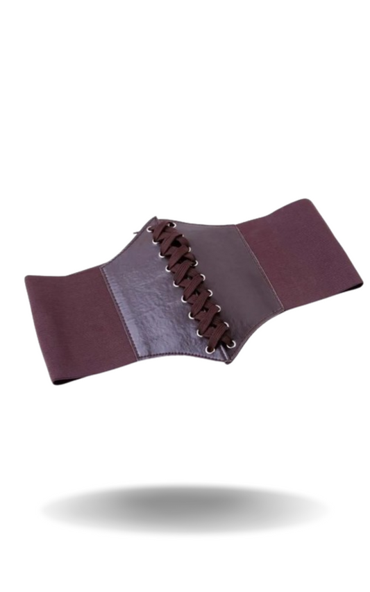 Ceinture Corset Marron