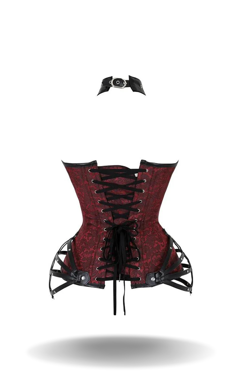 Corset Rouge Gothique Femme