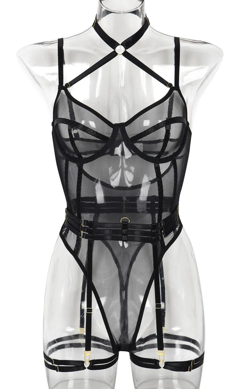 Corset Sexy Porte-Jarretelles