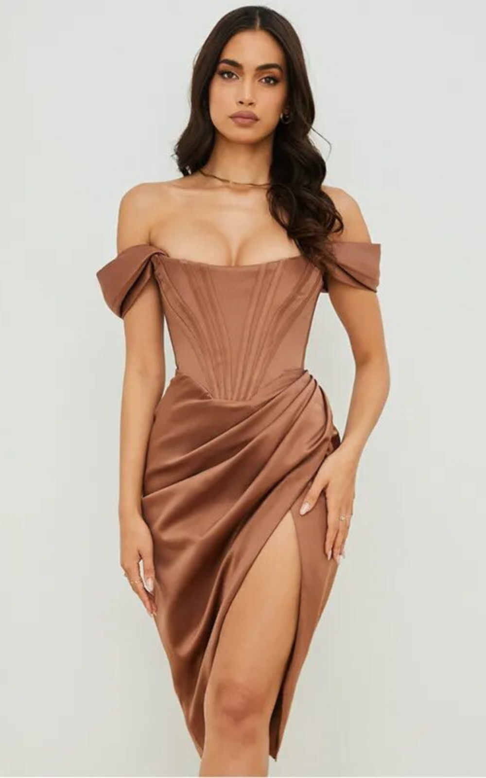 Robe Corset en Satin