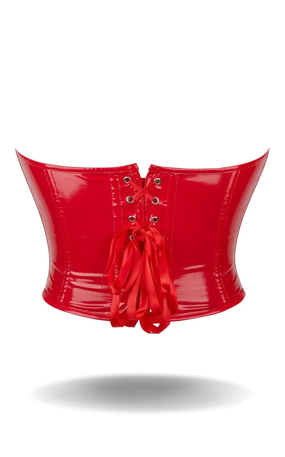 Corset Cuir Rouge