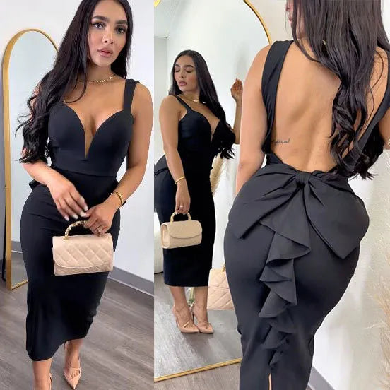 Robe Corset à Col V